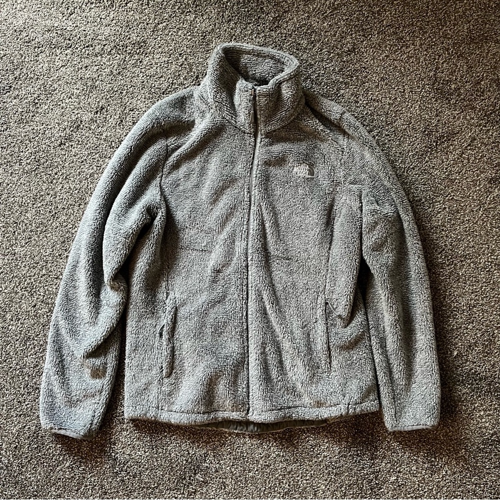 Size L North Face Women’s Osito Fleece Jacket Gray